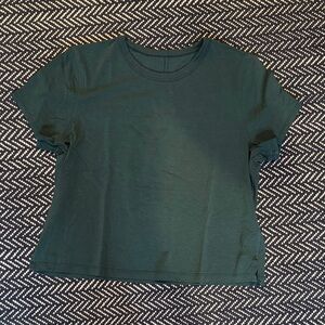 lululemon athletica Deep Green Short Sleeve Tee